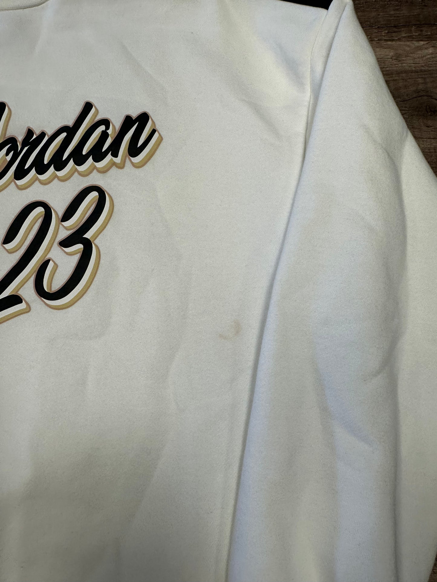 VTG Youth Air Jordan White Crewneck