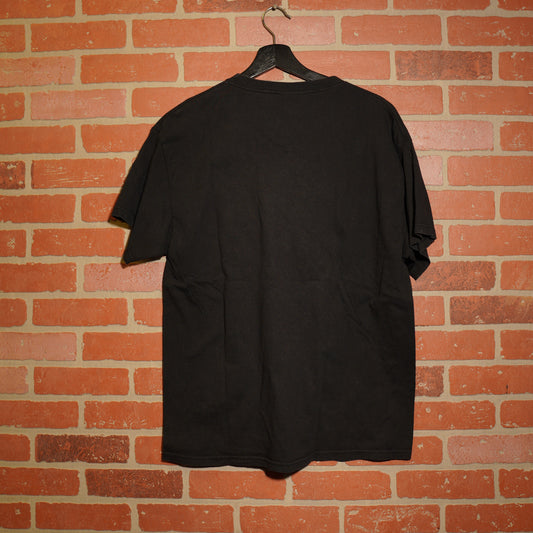 VTG NBA Los Angeles Lakers Script Black Tee