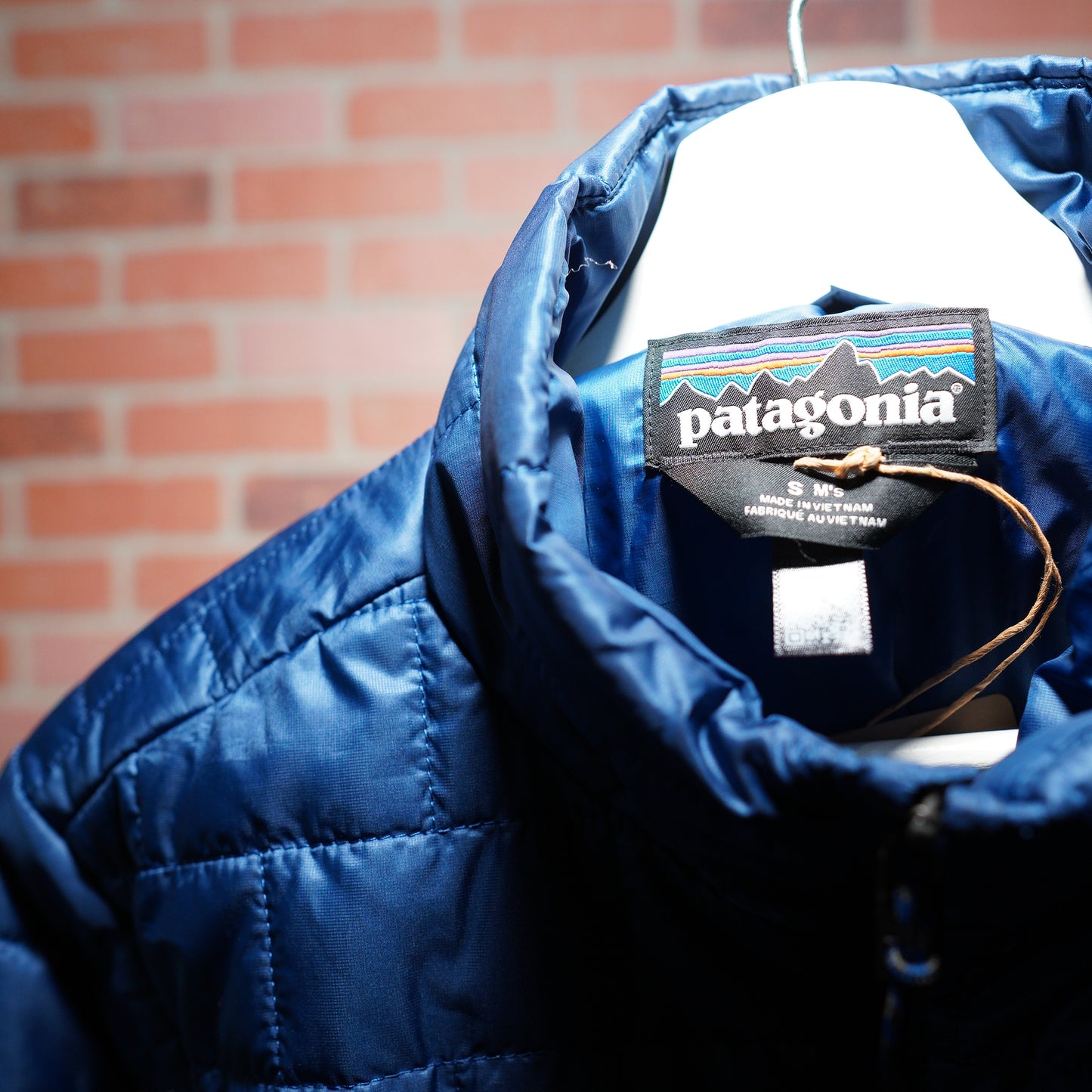 NWT Patagonia Blue Zip-Up Nano-Puff Jacket
