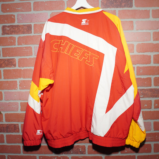VTG 90's NFL Kansas City Chiefs Pro-Line Zip-Up Jacket