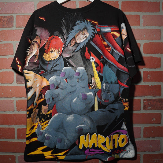 Modern Bootleg Naruto Akatsuki AOP Tee