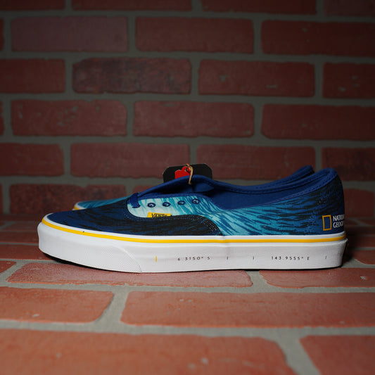 DS Vans x National Geographic Authentic "Ocean/True Blue" SZ 10