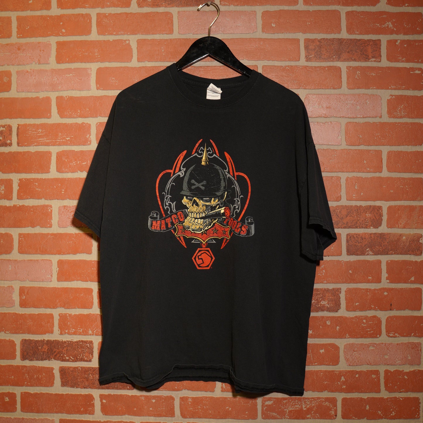 VTG Matco Tools Smoking Skull Tee