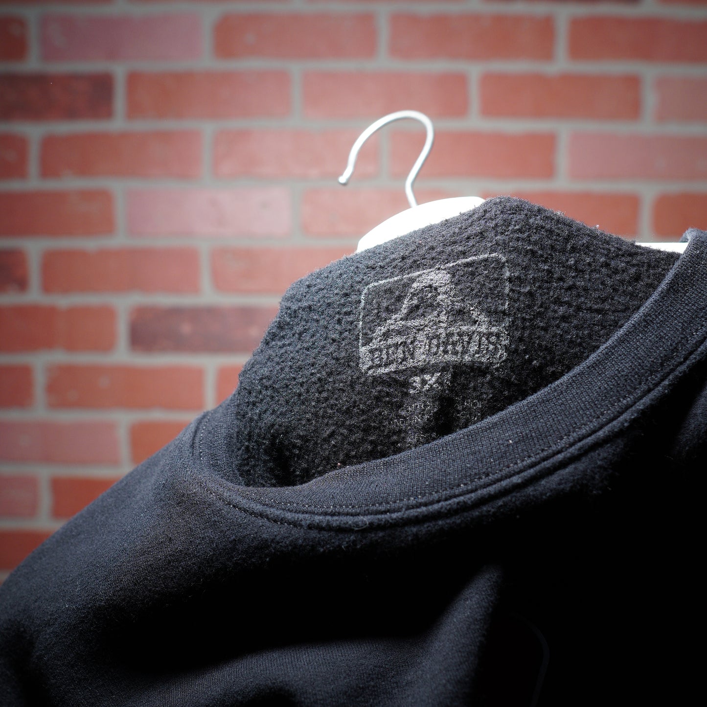 Y2K Ben Davis Work Black Crewneck