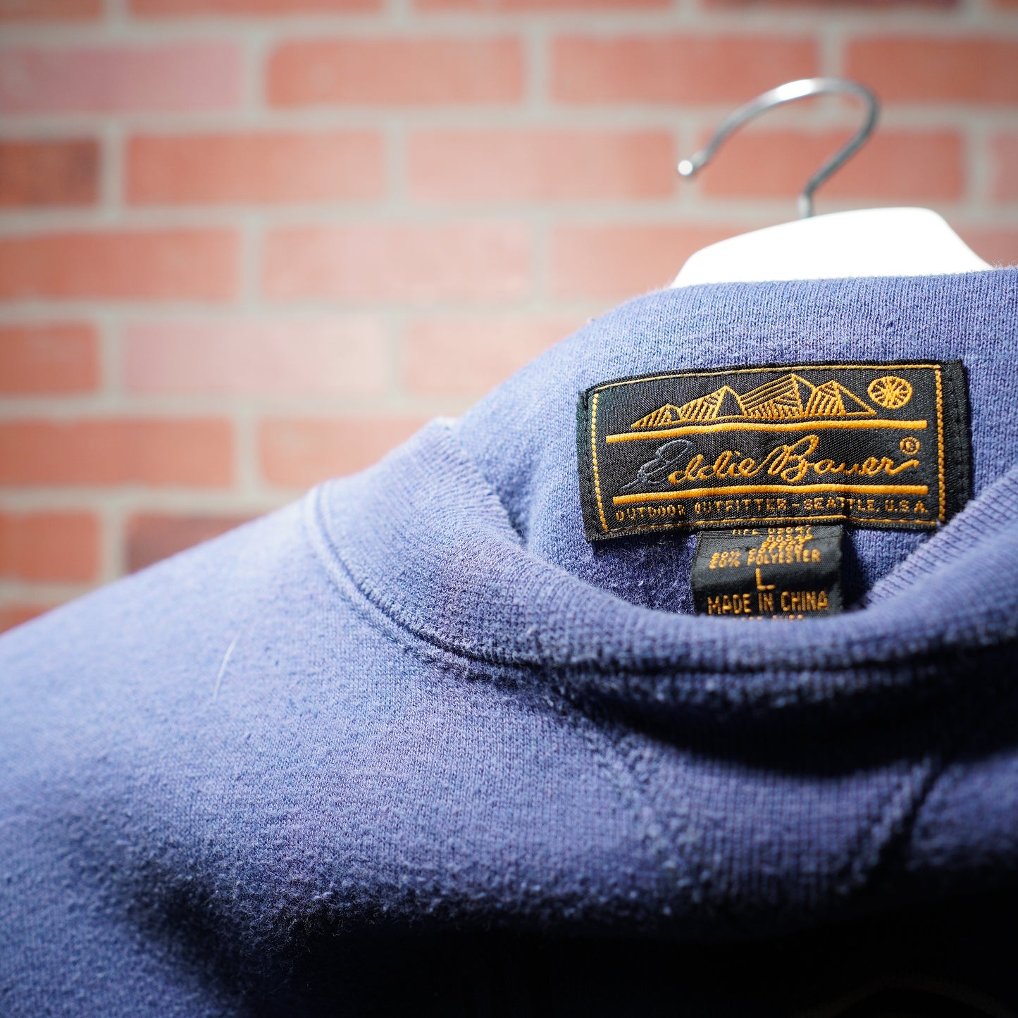 VTG Eddie Bauer Flying Goose Purple Crewneck Sweatshirt