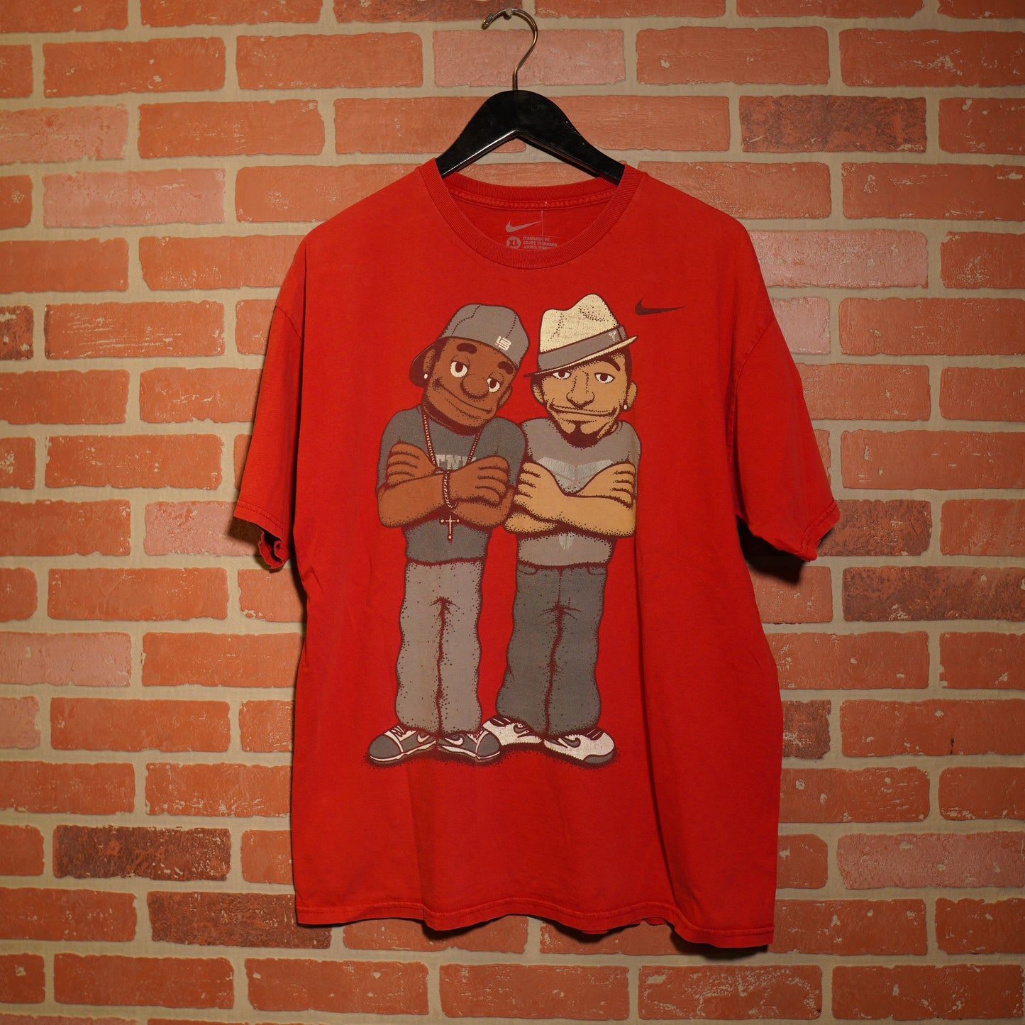 VTG NBA Nike Kobe & LeBron Puppets Tee