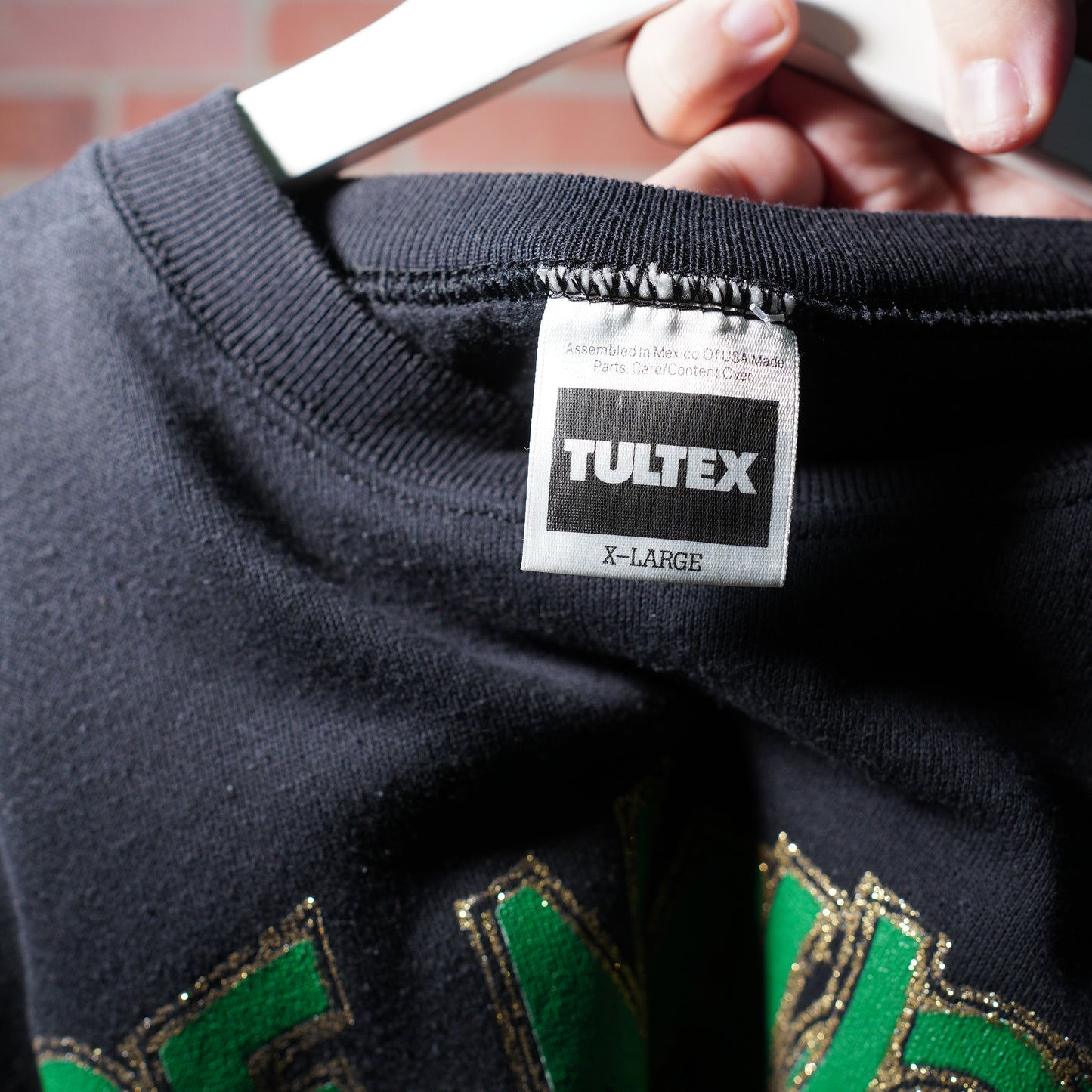 VTG Garfield Be Naughty Black Crewneck Sweatshirt