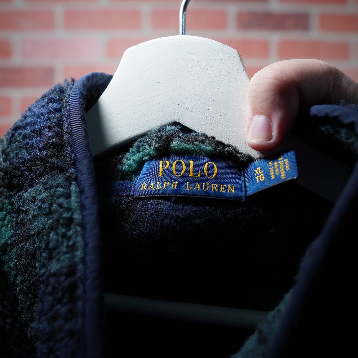 VTG Polo By Ralph Lauren Plaid Fleece Sweater Yesterday's Fits