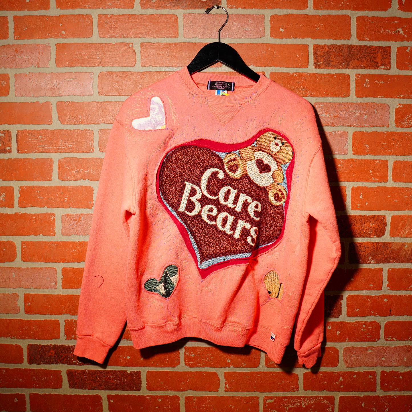 Trev 1of1 Custom Care Bears Stitched Crewneck