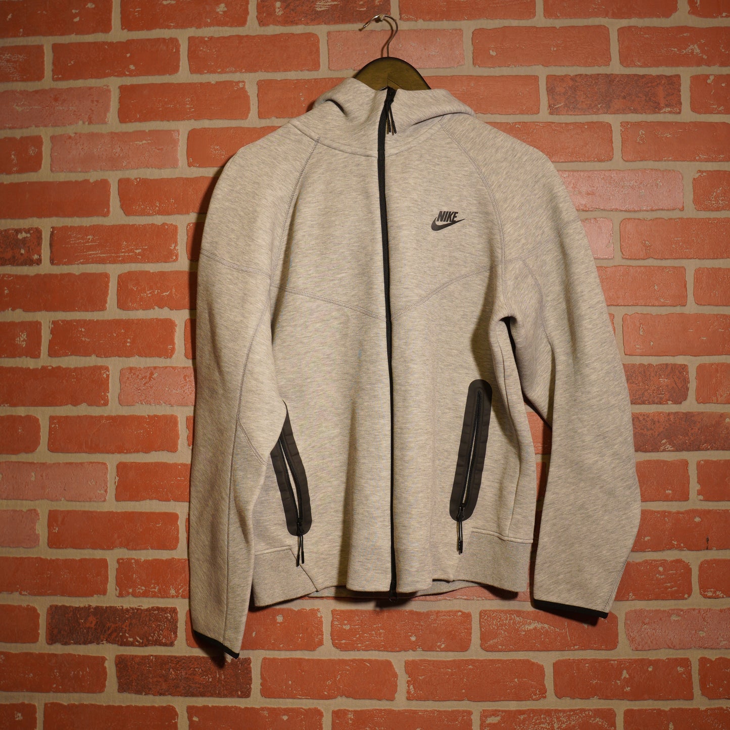 Nike Grey Tech Zip-Up Hoodie
