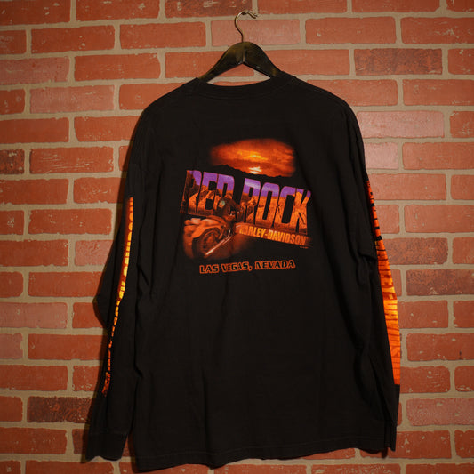 VTG 2009 Harley-Davidson Red Rock L/S Tee
