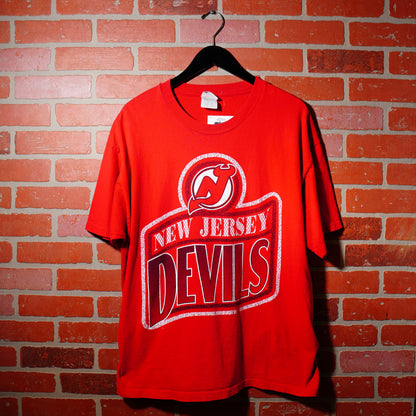 VTG NHL New Jersey Devils Logo Tee