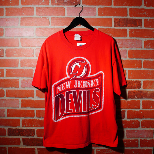 VTG NHL New Jersey Devils Logo Tee