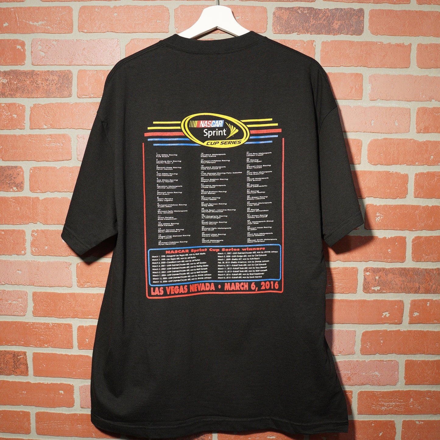 VTG 2016 NASCAR Las Vegas Kobalt Tools 400 Race Tee