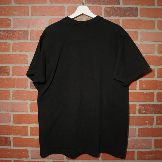 RARE VTG NBA Utah Jazz Mascot Black Tee