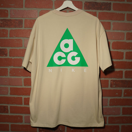 Nike ACG Green Logo Beige Tee