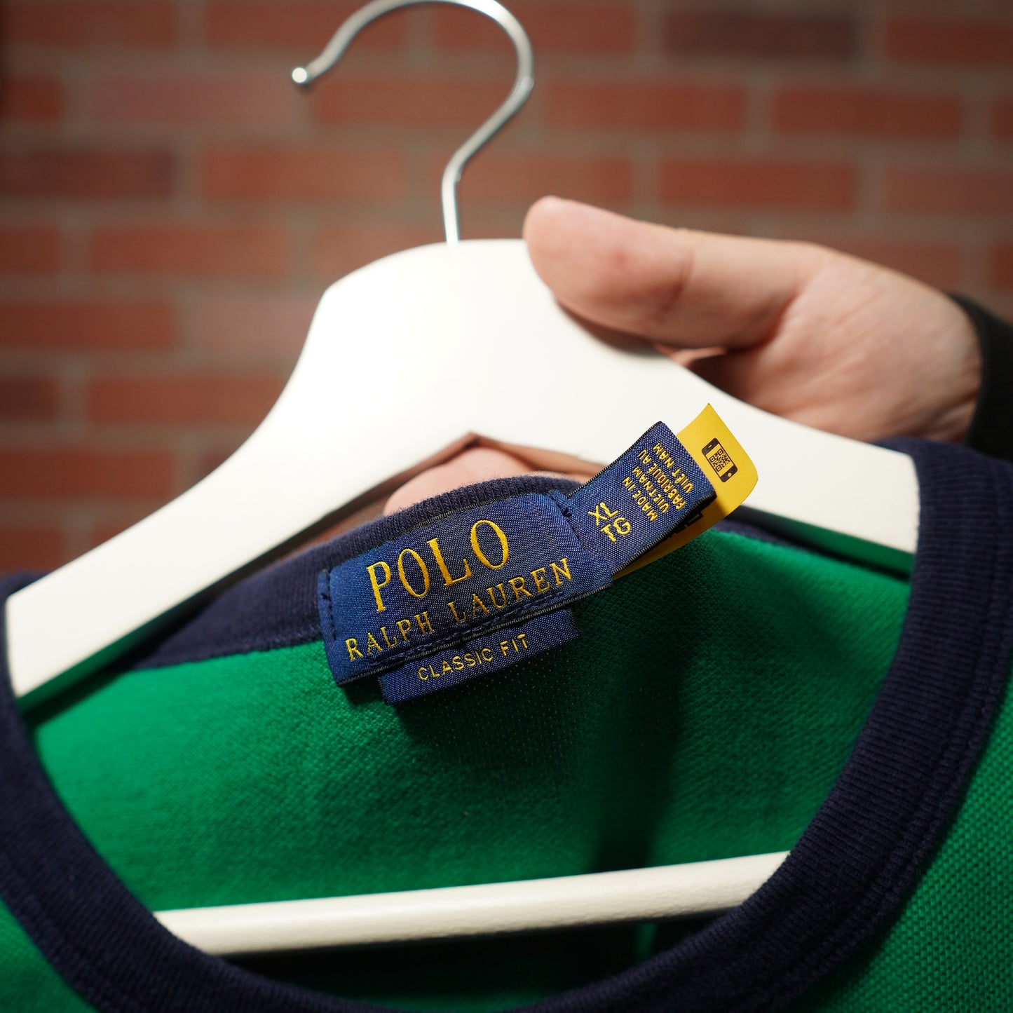 Polo Team By Ralph Lauren Split Tee Green / Blue