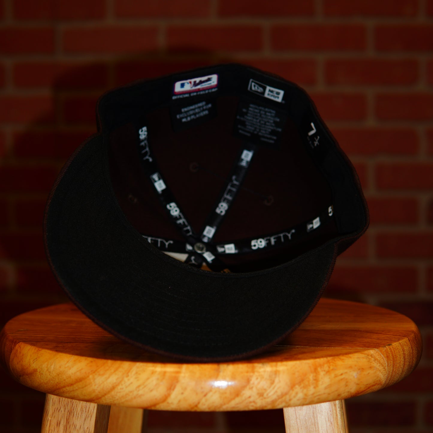 MLB San Diego Padres Brown Fitted Hat