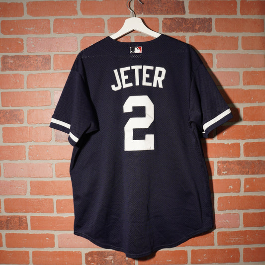 VTG Majestic MLB New York Yankees Jeter Baseball Jersey