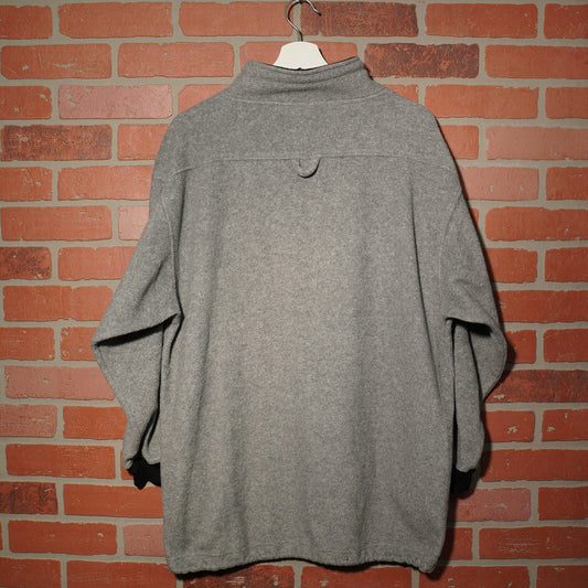 VTG Walt Disney World Grey Quarter-Zip Sweater