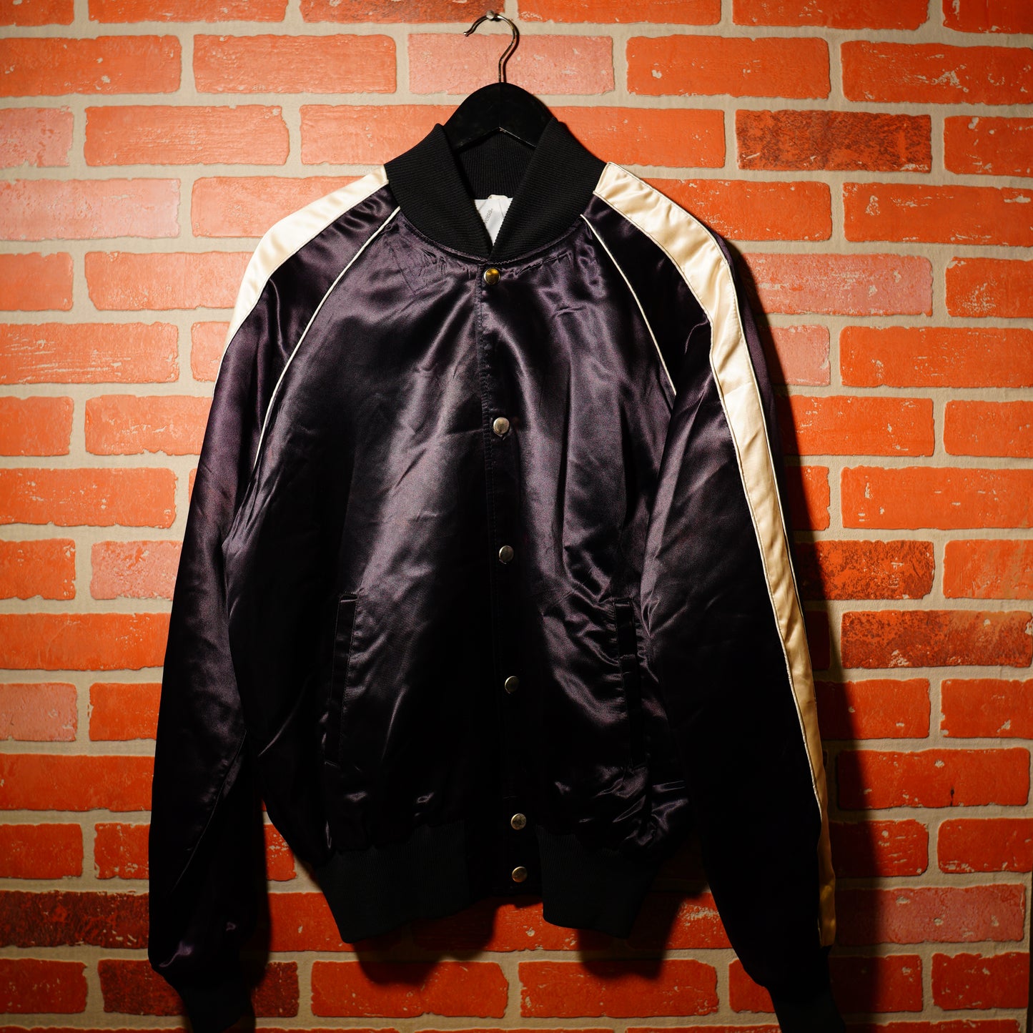 VTG NFL LA Raiders Boosters Black Satin Jacket