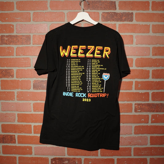 2023 Weezer Indie Rock Roadtrip Tour Tee