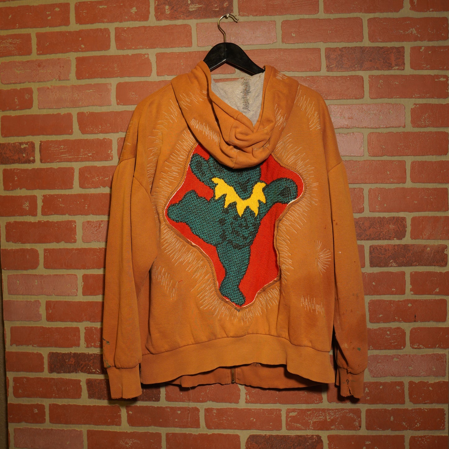 Trevs1of1 Custom Dickies Grateful Dead Zip-Up Jacket