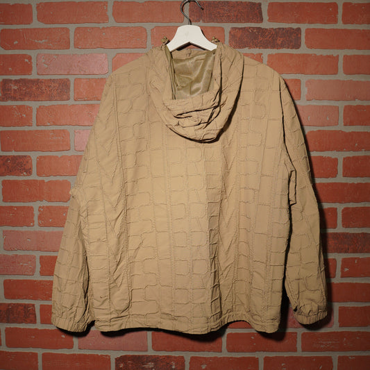 Supreme Quarter-Zip Brown Pullover Jacket