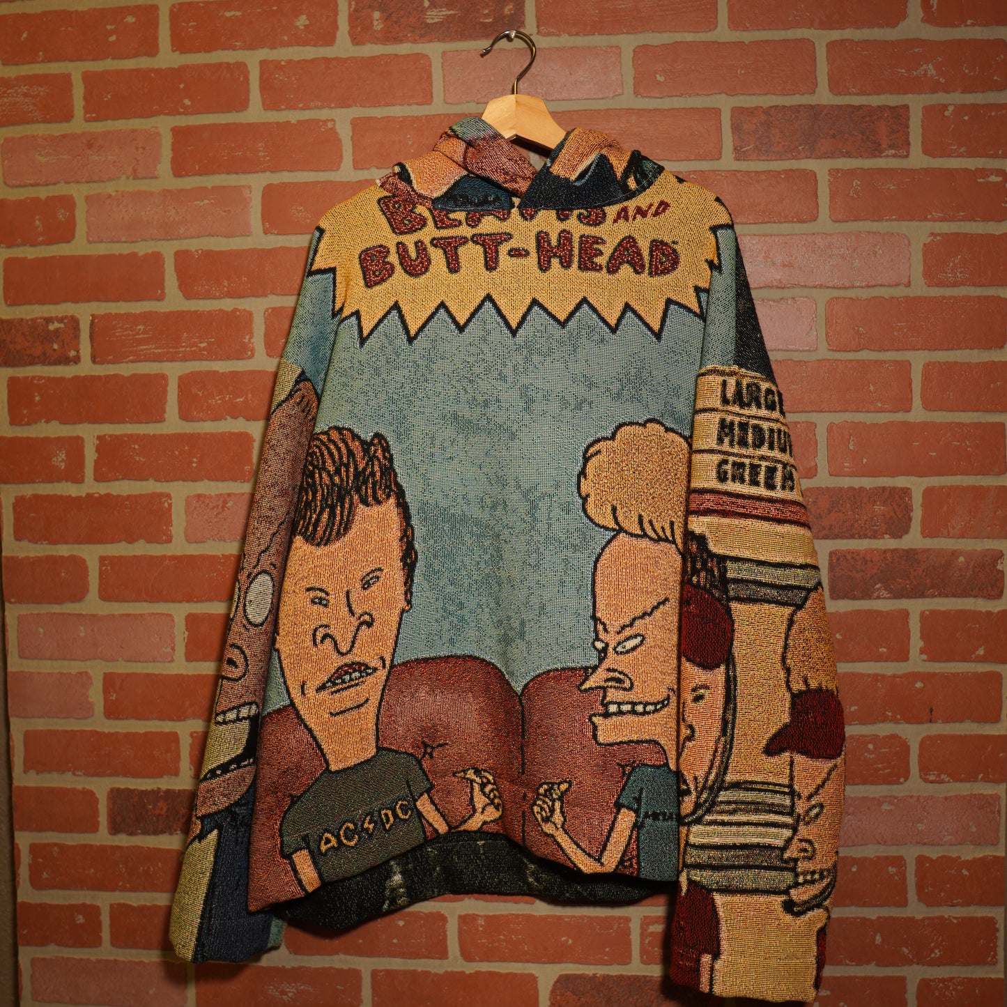 Trevs1of1 Custom Beavis & Butt-Head Blanket Hoodie