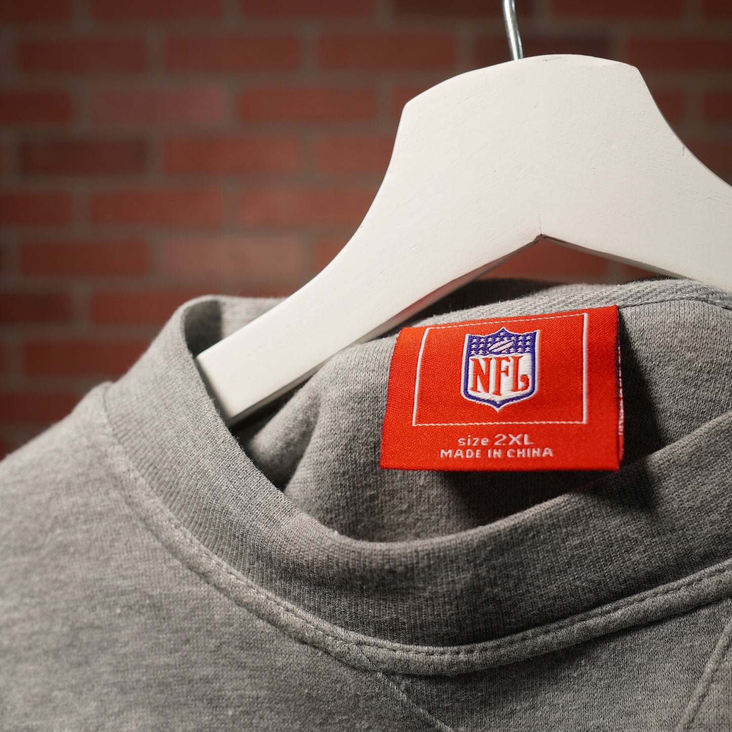 VTG NFL Miami Dolphins Grey Crewneck