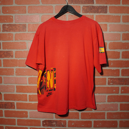 VTG Distressed 90's Jordan Brand Red Tee