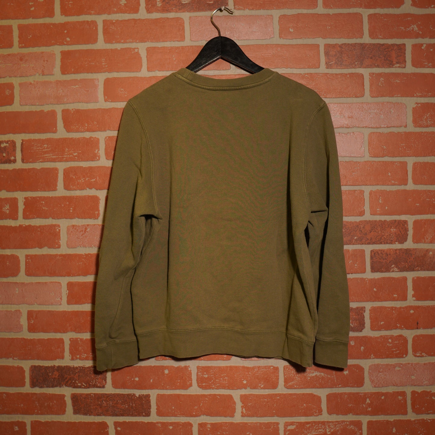 Undefeated 5-Strike Olive Green Crewneck