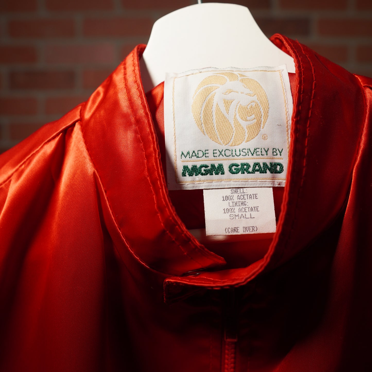 VTG Betty Boop Red Satin Jacket