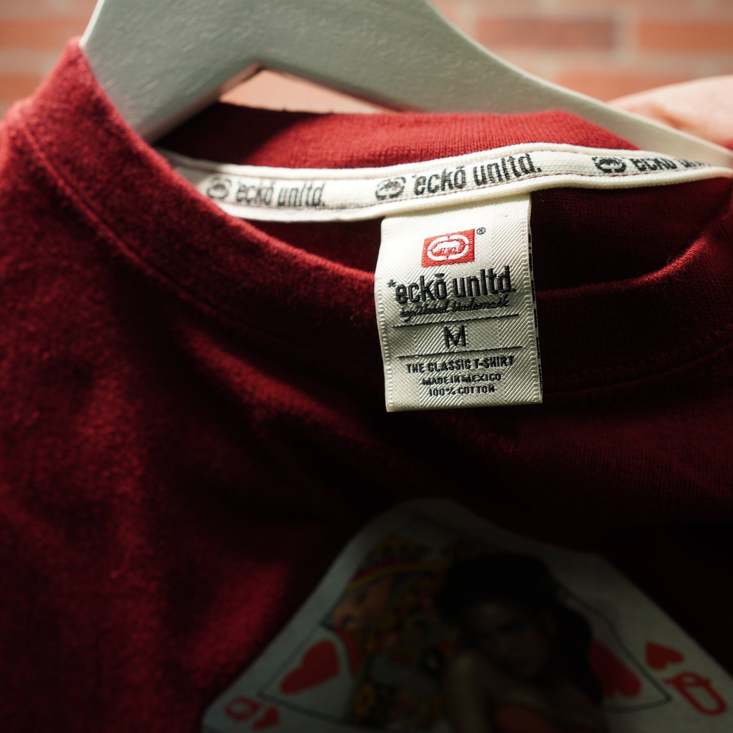 VTG Y2K Ecko Unlimited Red High Roller Tee