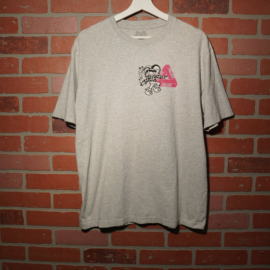 Palace Disco Japan Grey Tee