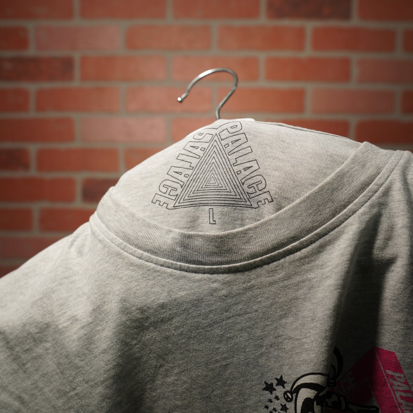 Palace Disco Japan Grey Tee