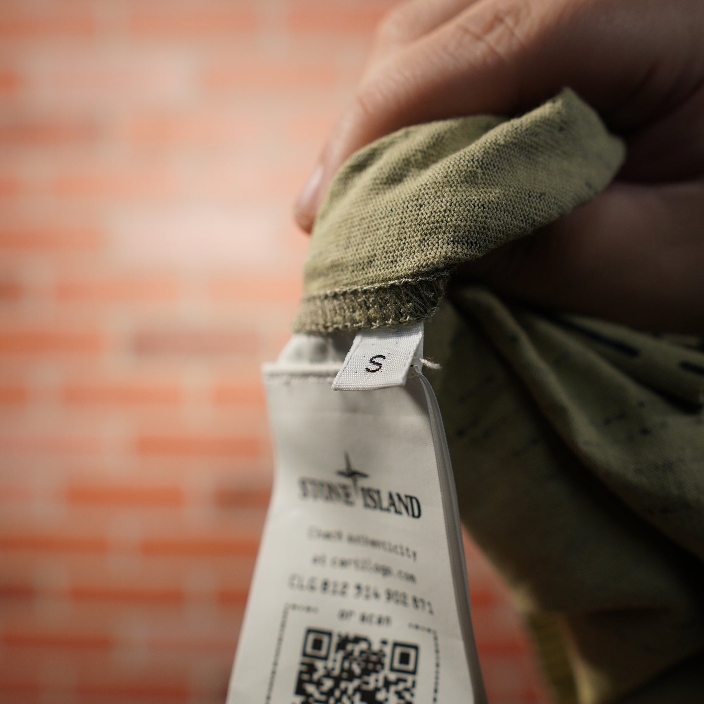 Stone Island Rain Camo L/S Tee