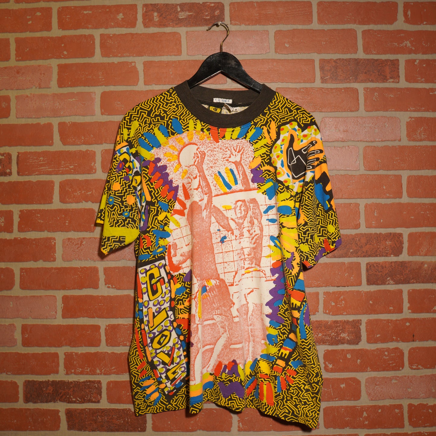 VTG Y2K Body Glove AOP Volleyball Tee