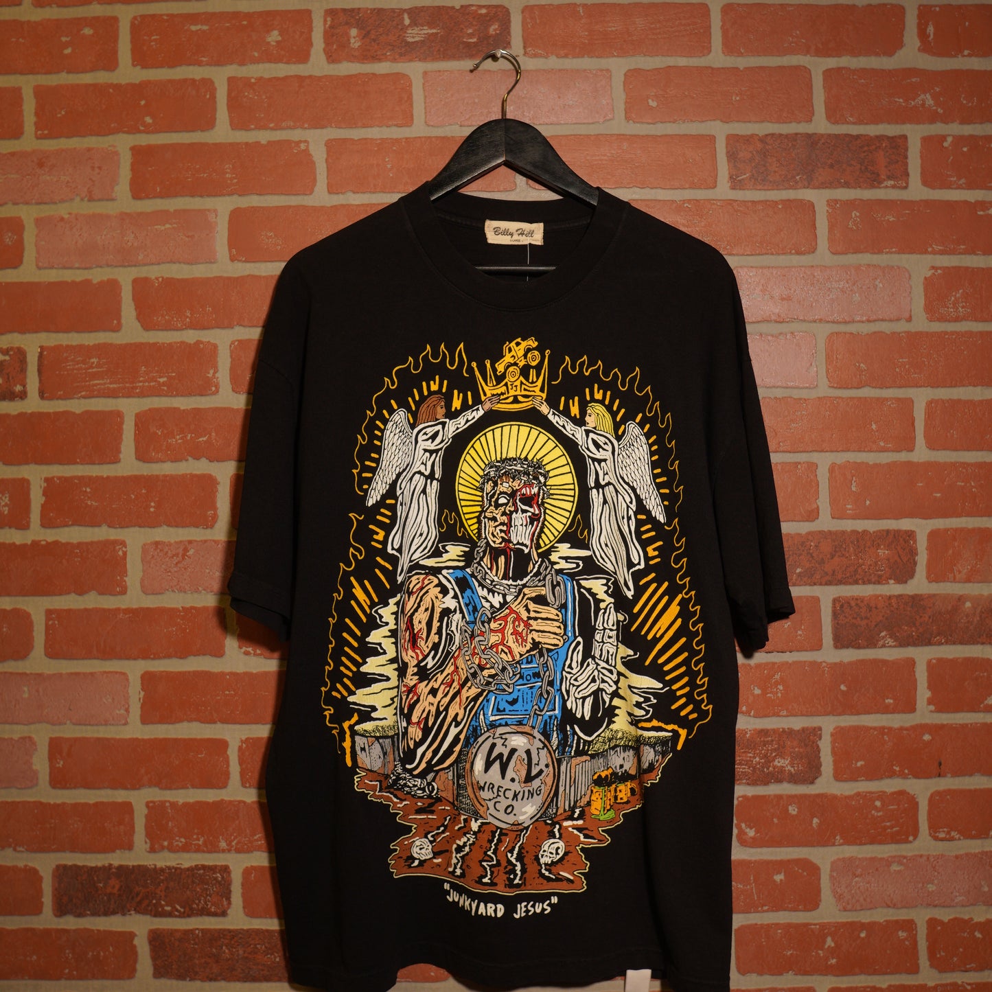 Billy Hill X Warren Lotas Junkyard Jesus Tee
