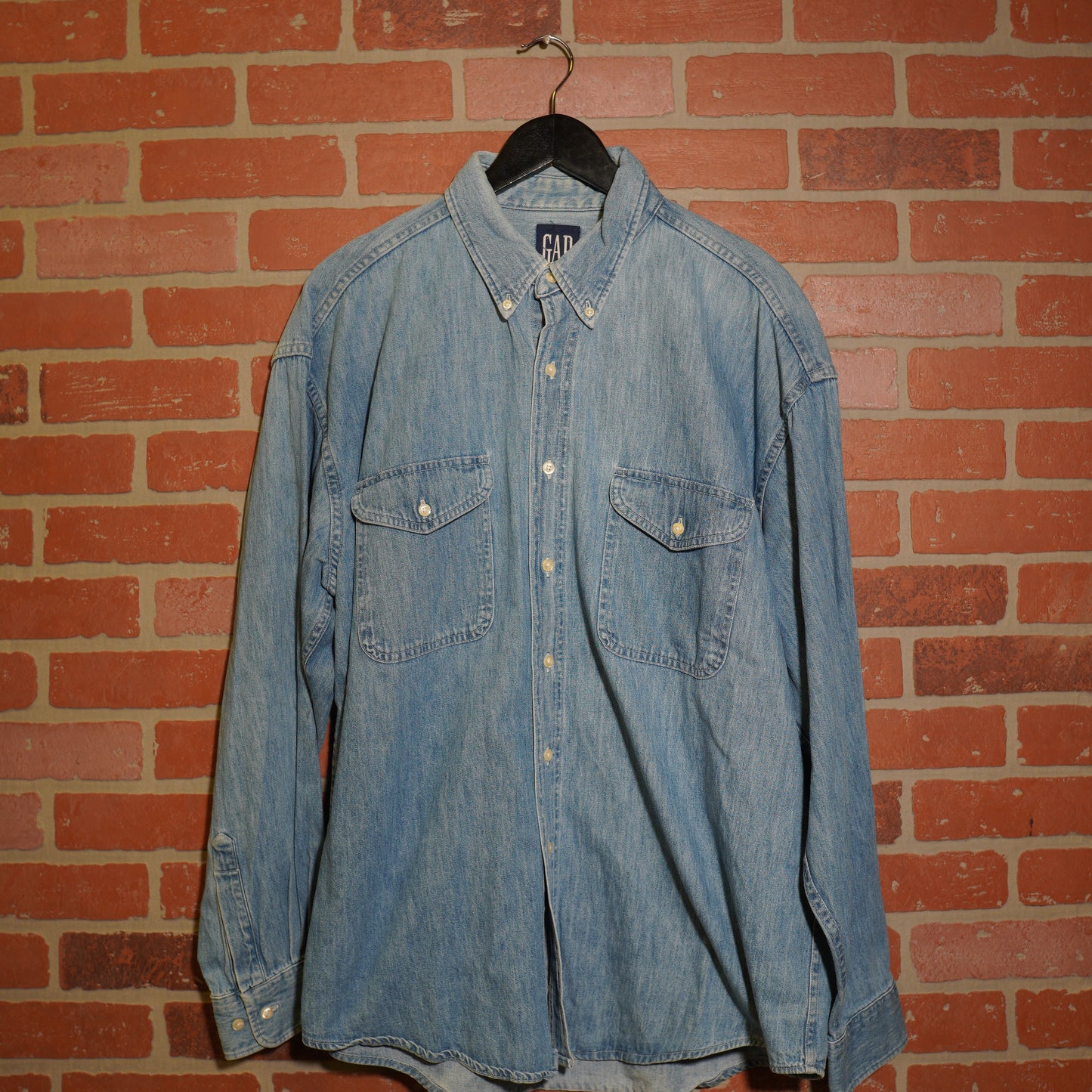VTG GAP Blue Denim Button-Up Shirt