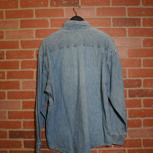 VTG GAP Blue Denim Button-Up Shirt