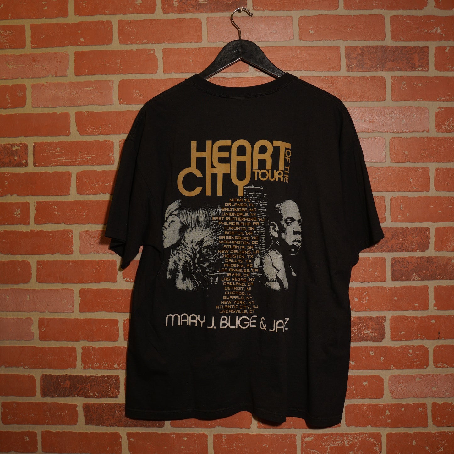 VTG Heart of the City Tour Mary J. Blige & Jay Z Tee