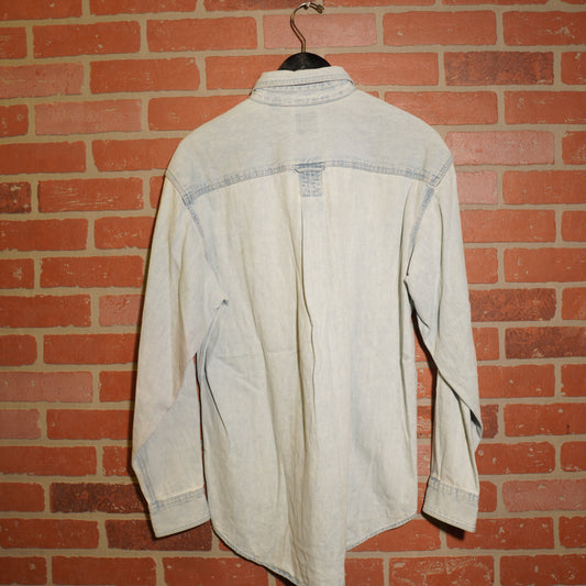VTG Gap Denim Light Blue Button-Up Shirt