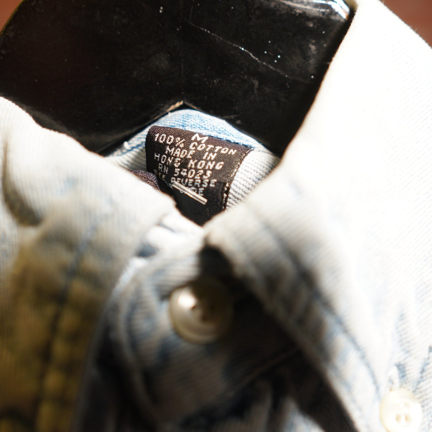 VTG Gap Denim Light Blue Button-Up Shirt