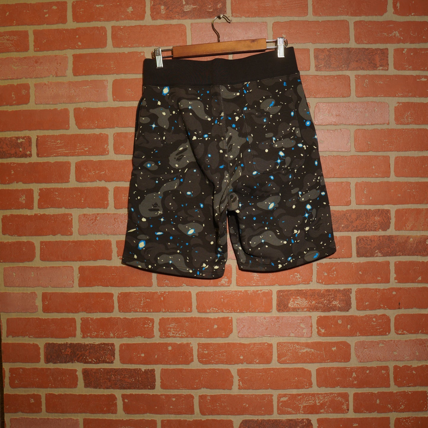 Bape A Bathing Ape Space Camo Shorts