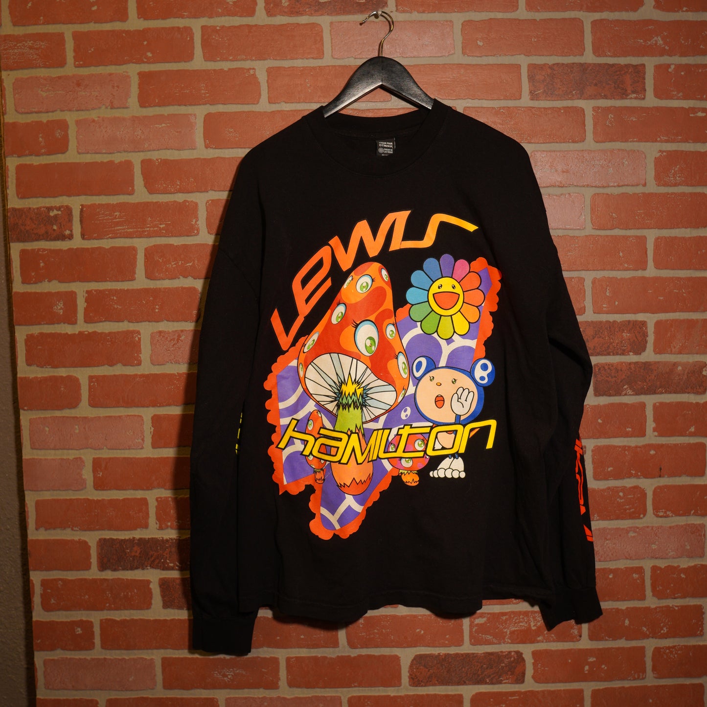 Lewis Hamilton Plus44 X Takashi Murakami Las Vegas L/S Tee