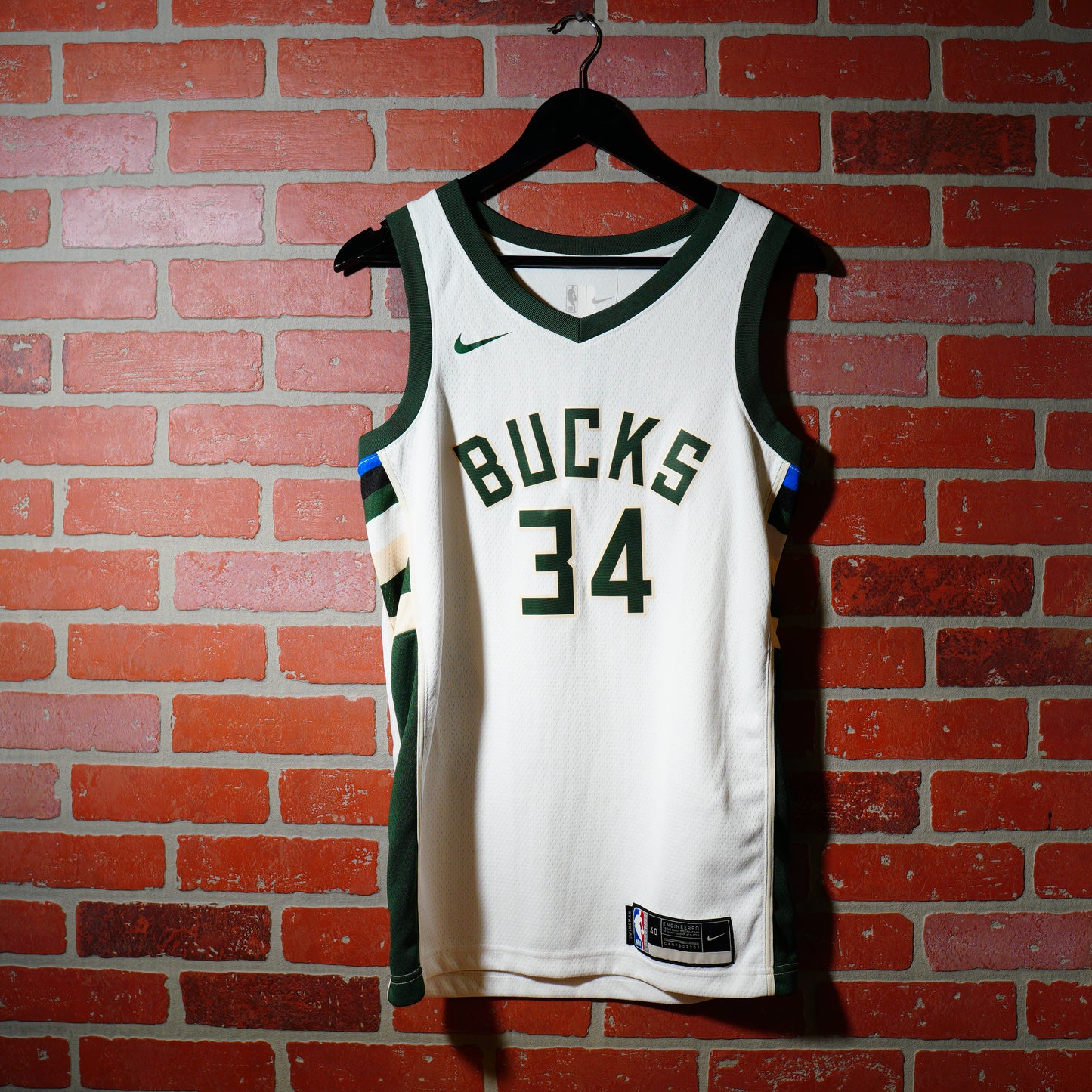 NBA Milwaukee Bucks Giannis Antetokounmpo White Basketball Jersey