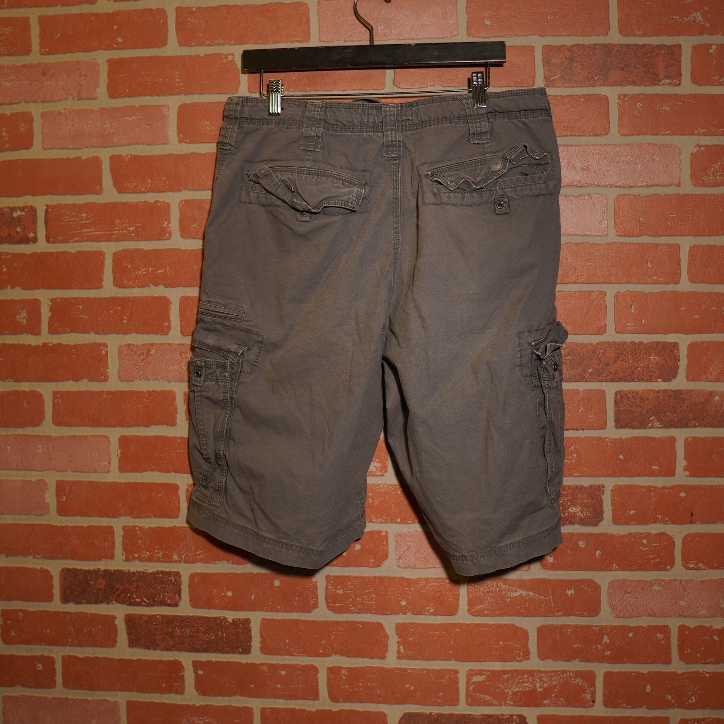 VTG CSG Grey Cargo Shorts