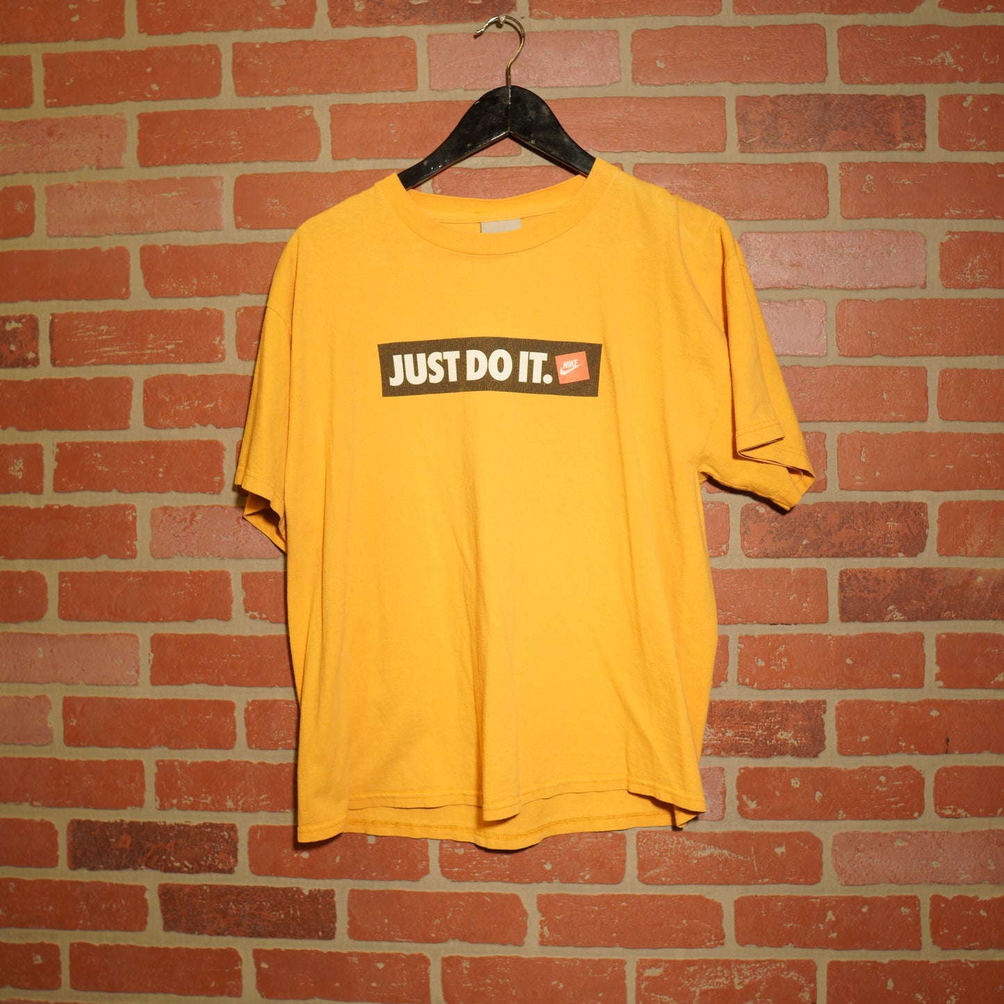 VTG Nike Just Do It Yellow Tee