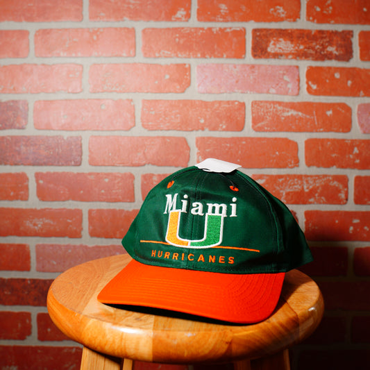 VTG Miami Hurricane Snapback Hat
